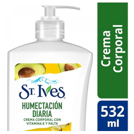 St. Ives Humectación Diaria Crema Corporal X 532 Ml