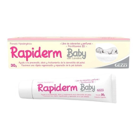 Rapiderm Baby Pomada Hipoalergénica Con Lanolina X 30g