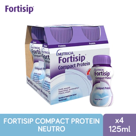 Fortisip Compact 125 Ml Nutrición Pack 4 Uds Sabor Neutro