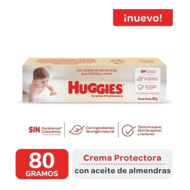 Huggies Crema Protectora Con Aceite De Almendras 80g