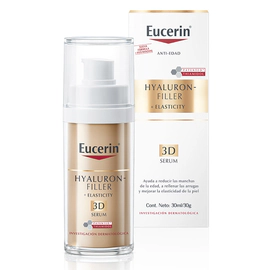 Sérum antiedad e hidratante 3D Eucerin HYALURON-FILLER + Elasticity Todo tipo de