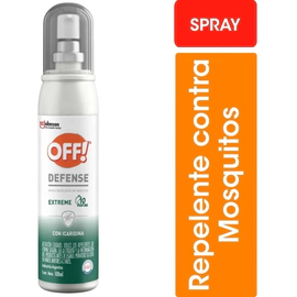 Repelente Off Defense Extreme Para Mosquitos Spray 100ml