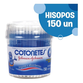 Cotonetes Johnsons Hisopos Flexibles 150 Unidades