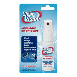 Clear Vision Limpiador De Anteojos 25ml