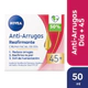 Crema facial revitalizante NIVEA Antiarrugas con Aceite de Argán 45+ x 50 ml