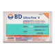 Bd Ultra Fine Jeringa De Insulina 1ml Aguja 30 G 8mm 100u