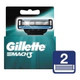 Gillette Repuesto Para Afeitar Mach3 X 2 Unidades