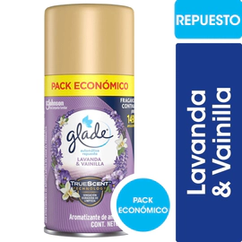 Glade Repuesto Automático Lavanda Y Vainilla 170ml