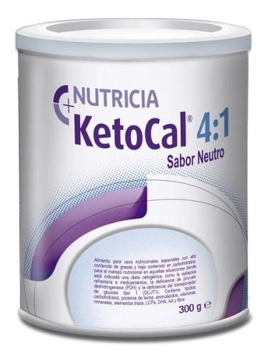Ketocal 4:1 Dieta Cetogénica En Epilepsia Refractaria 300g