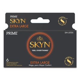 Prime Preservativos Skyn Extra Large 6 Unidades
