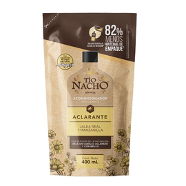Tio Nacho Recargable Doypack Acondicionador Aclarante 400 Ml