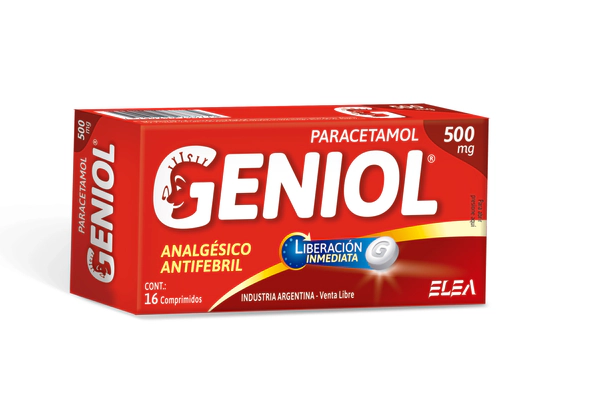 Geniol 500mg x 16 comp