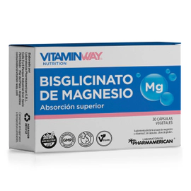 Suplemento Magnesio Bisglicinato Vitamin Way x 30 Cápsulas