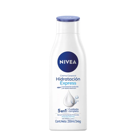 Crema corporal NIVEA Hidratación Express Humectación profunda Piel normal a seca