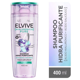 Elvive Pure L´oréal Paris Shampoo Hialuronico 400ml