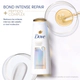 Shampoo Dove Bond Intense Repair + Peptido Complex 400ml