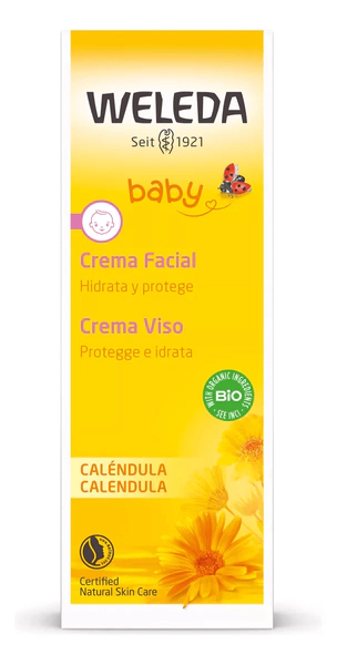 Weleda Crema Facial De Caléndula Para Bebe Hidrata X 50 Ml