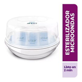Esterilizador Mamaderas A Vapor Philips Avent Uso Microondas