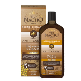 Tío Nacho Acondicionador Anti Canas Henna Egipcia Anti Caída 415ml