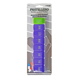 Lisfar Pastillero Semana Con Corta Pastilla 1 Unidad