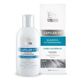 By She Capilar Vt Shampoo Vitaminizado Cabello Débil 250ml