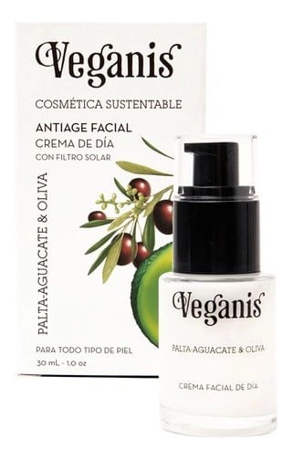 Veganis Crema Facial De Día Nueva Formula Antiage 30ml
