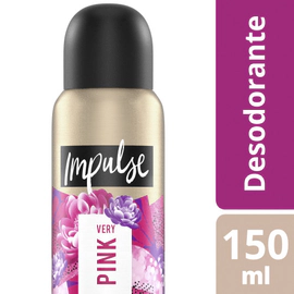 Impulse Very Pink  Desodorante Perfume Mujer Aero X 150 Ml.