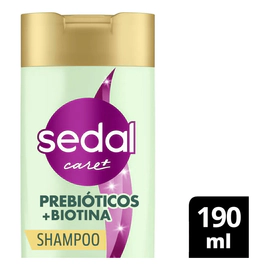 Shampoo Sedal Prebióticos + Biotina 190ml