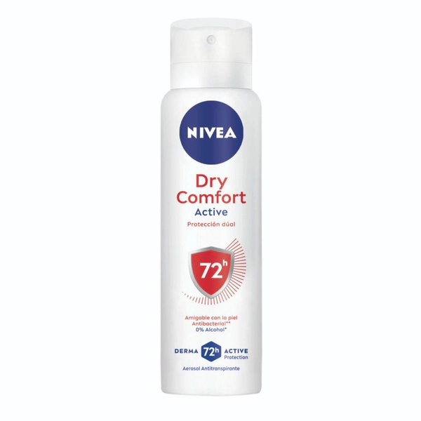 Desodorante antitranspirante femenino NIVEA Dry Comfort en Aerosol x 150 ml