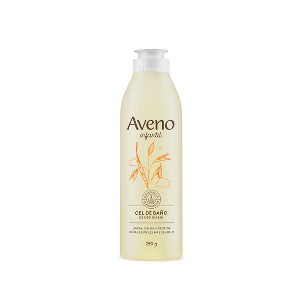 Aveno Infantil Gel De Baño Higiene de Bebés y Niños 250gr