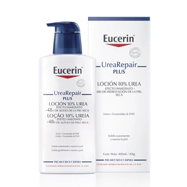 Loción corporal Eucerin UreaRepair PLUS 10% para piel seca x 400 ml
