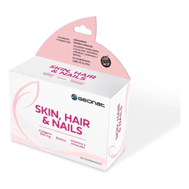 Skin Hair Nails Geonat Piel Cabello Uñas Colágeno 30 Comprimidos