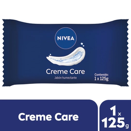 Jabón humectante NIVEA Creme Care para todo tipo de piel 1 x 125 g