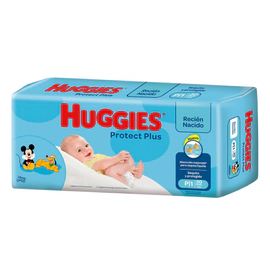 Huggies Protect Plus Pañales Unisex P 30 unidades