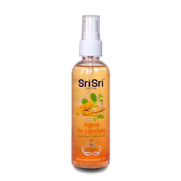 Loción Facial Hidratante Sri Sri Agua de Sándalo 100 mL