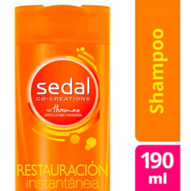 Sedal Restauración Instantánea Shampoo X 190 Ml
