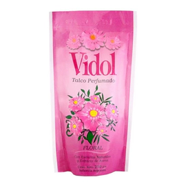 Vidol Talco Corporal Perfumado Floral Doy Pack 250g