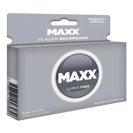 Maxx Super Fino Preservativos 6 Unidades