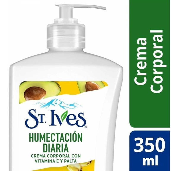 St. Ives Humectación Diaria Crema Corporal X 350 Ml