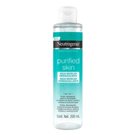 Agua Micelar Neutrogena Purified Skin 7 En 1 X 200 Ml.