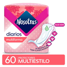 Nosotras Multiestilo Protectores Diarios Ph Balanceado X60 U