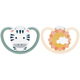 Chupete Nuk Space Animales Cebra Y Sol 18-36m 2 Unidades