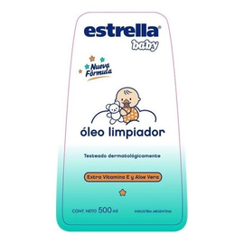 Estrella Baby Oleo Calcáreo Extra Vit E Y Aloe Vera X 500 Ml