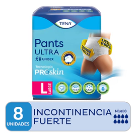 Ropa Interior TENA Pants ultra talle L x 8 unidades