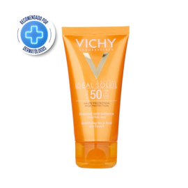 Crema rostro toque seco FPS 50 Idéal Soleil 50ml de Vichy