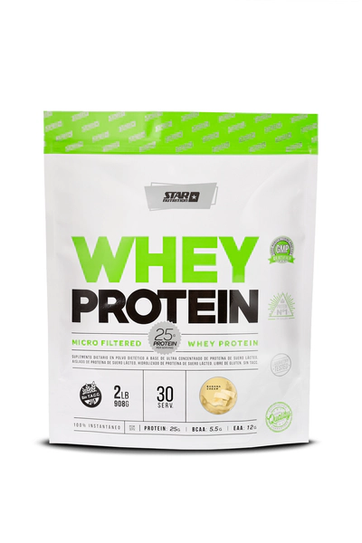 Star Nutrition Whey Protein Sabor Banana Doypack 907g