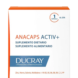 Ducray Anacaps Tratamiento Caída De Cabello X 30 Cápsulas