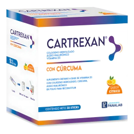 Cartrexan Gluco. Sticks X30 U. - Naranja