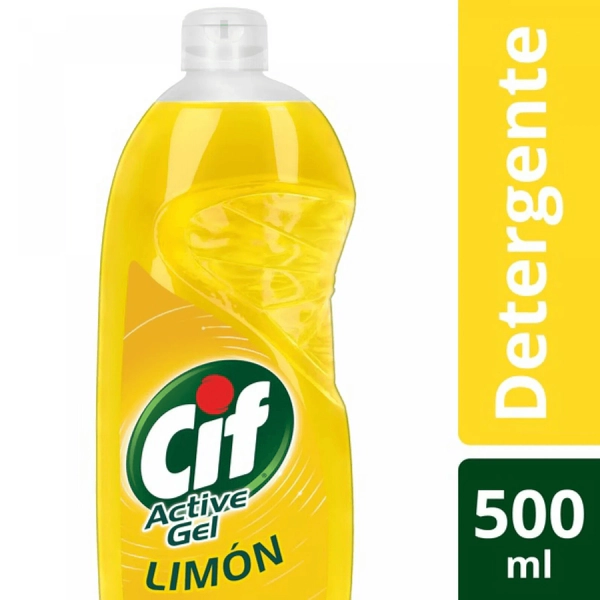 Detergente Cif Bio Active Gel Limon 500ml