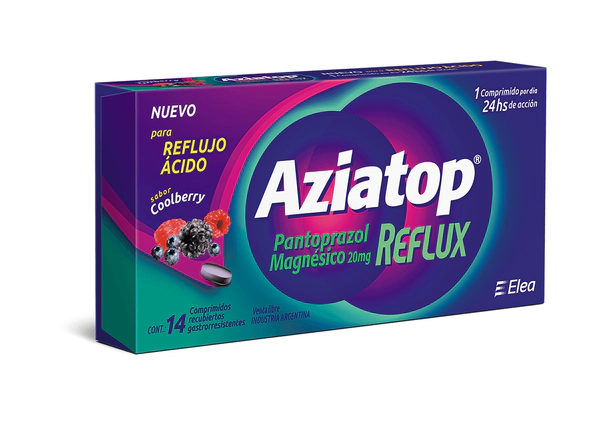 Aziatop Reflux Comprimidos x14 | Farmacia Pacheco